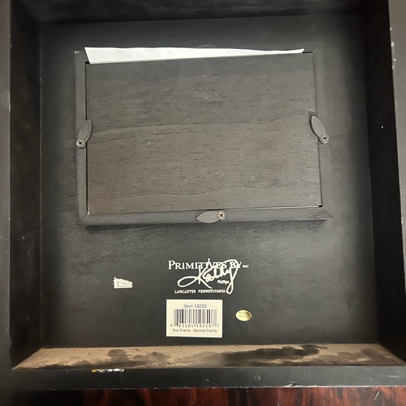 Black Wooden Family Photo Frame - Picture 3 of 4